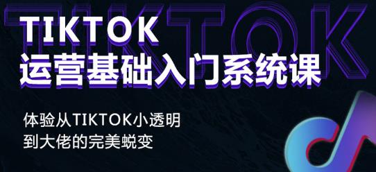 Tiktok实操进阶课程,体验从tiktok小透明到大佬的完美蜕变-第一资源库