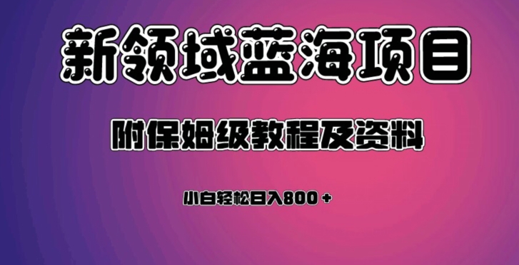 虚拟资源蓝海领域新项目,轻松日入800+,附保姆级教程及资料-第一资源库