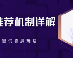 B站推荐机制详解,利用推荐系统反哺自身,视频关键词霸屏玩法(共2节视频)-第一资源库