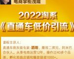 茂隆2022直通车低价引流玩法,教大家如何低投入高回报的直通车玩法-第一资源库