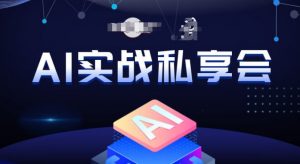 AI实战私享会,各种ai变现玩法,AI变现思路-第一资源库