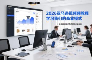 2026亚马逊视频教程,学习我们的商业模式,以及2026最新的选品及运营经验-第一资源库